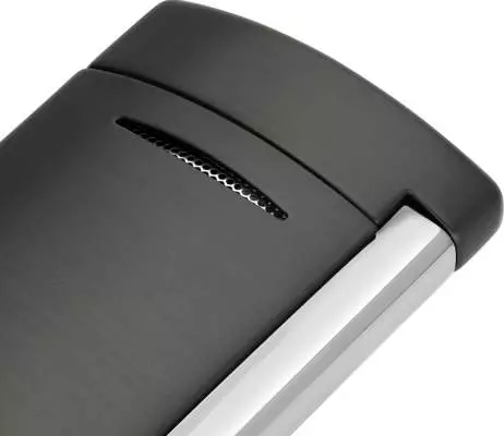 Produktbild: S.T. Dupont Feuerzeug MiniJet 3 gun metal seitlich