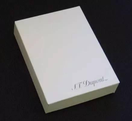 Produktbild: S.T. Dupont Feuerzeug MiniJet 3 ozeanblau schwarz Verpackung