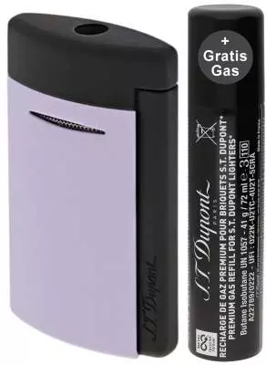 Produktbild: S.T. Dupont Feuerzeug MiniJet 3 Purple schwarz 010865
