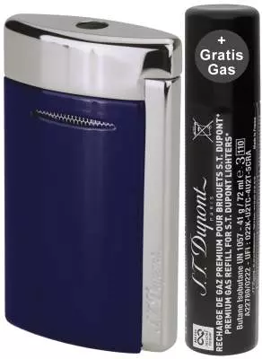 Produktbild: S.T. Dupont Feuerzeug MiniJet 3 Navy blau 010811