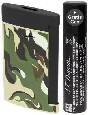 Produktbild: S.T. Dupont Slim 7 Camo Green Black 027750G