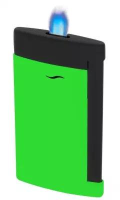 Produktbild: S.T. Dupont Feuerzeug Slim 7 Fluo grün schwarz