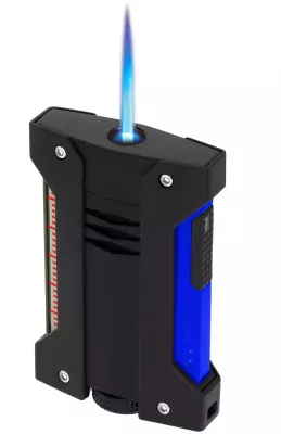 Produktbild: S.T. Dupont Feuerzeug Defi Extreme Fluo blau schwarz