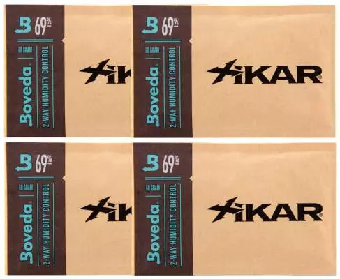 Produktbild: Xikar Boveda Set 4x Humidipak 2-way Humidifer groß 69%