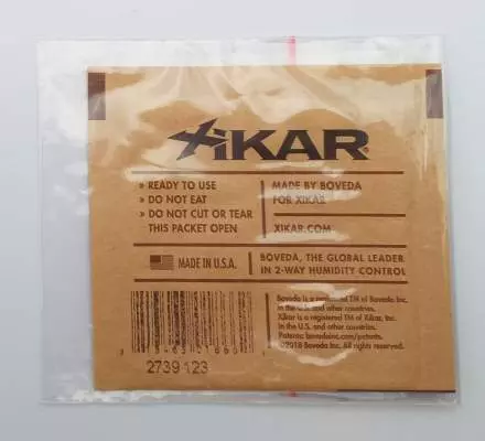 Produktbild: Xikar Boveda 12er-Set 69% 8g verpackt hinten