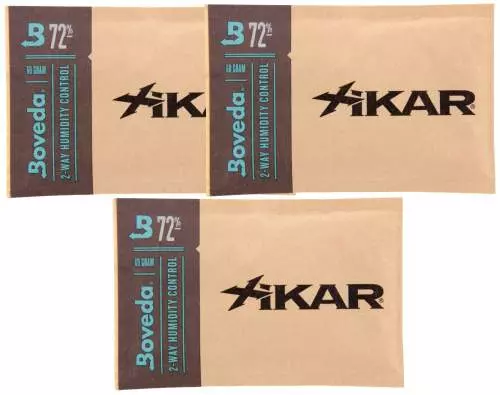 Produktbild: Boveda Set 3x Humidipak 2-way Humidifer 72% 60g