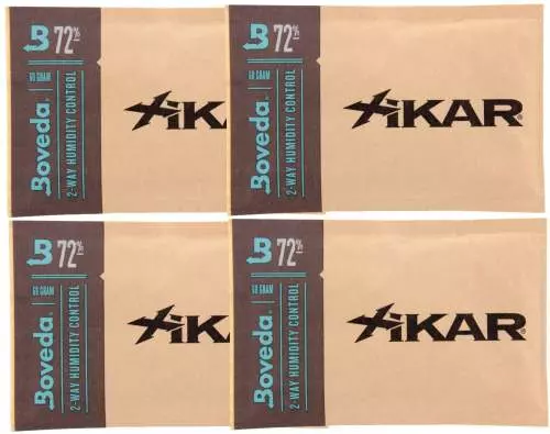 Produktbild: Boveda Set 4x Humidipak 2-way Humidifer 72% 60g