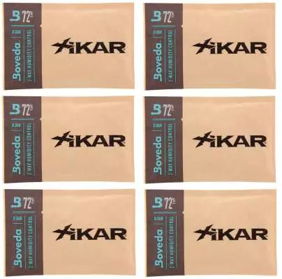 Produktbild: Boveda Set 6x Humidipak 2-way Humidifer 72% 60g