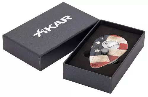 Xikar Xi2 Cutter USA Flagge Verpackung