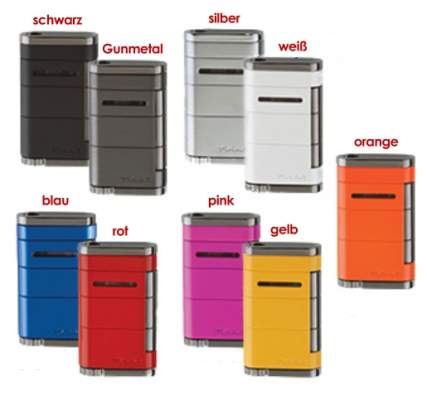 Produktbild: Xikar Allume Single Feuerzeug blau 1531bl Farbübersicht