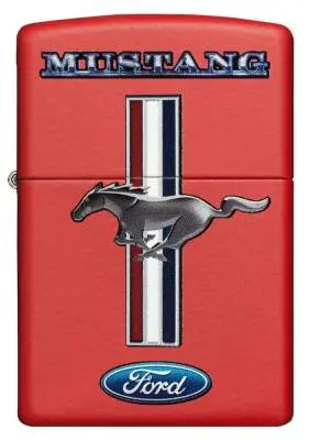 Produktbild: Zippo 60003580 Ford Mustang Red Matte Color Image Frontseite