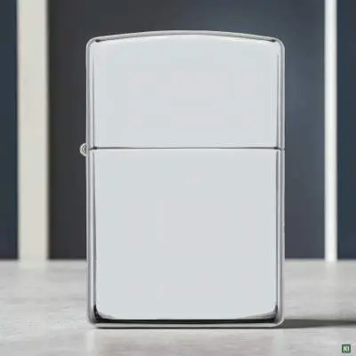 Produktbild: Zippo 60006080 High Polish Sterling Silver Armor Case Frontansicht