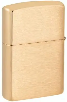 Produktbild: Zippo 60007820 Bull Stierlauf Brushed Brass Color Image Rückseite