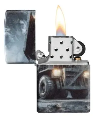Produktbild: Zippo 60007822 Dump Truck großer Kipper LKW 540° Color offen mit Flamme