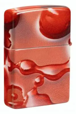 Produktbild: Zippo 60007829 Rote Lippen und Kirschen 540° Color 540° Matte Rückseite