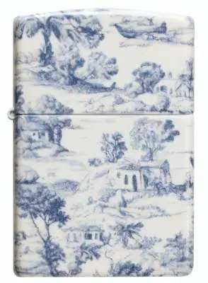 Produktbild: Zippo 60007833 Landscape Pattern 540° Cottage-Landhaus 540 Matte Frontansicht