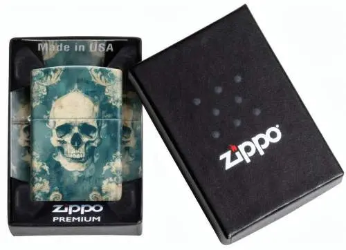 Produktbild: Zippo 60007834 Spooky Skulls 540 Color 540 Matte Geschenkverpackung
