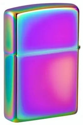 Produktbild: Zippo 60007845 Metallic Leaf Multi Color Spectrum Rückseite