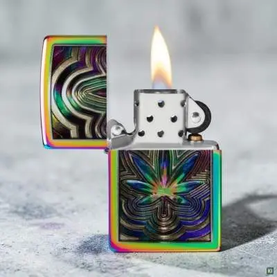Produktbild: Zippo 60007845 Metallic Leaf Multi Color Spectrum Szene