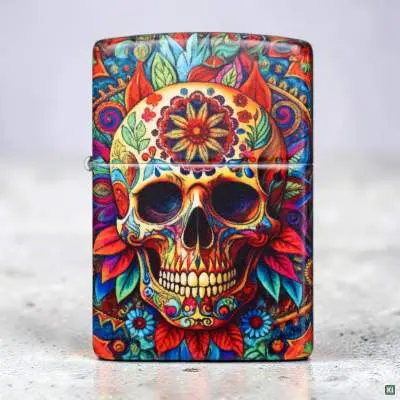 Produktbild: Zippo 60007846 Colorful Skull 540 Color Szene