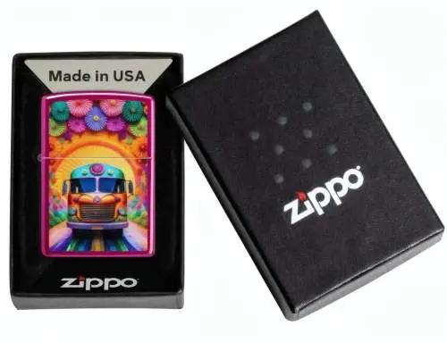 Produktbild: Zippo 60007849 Partybus Candy Raspberry Color Image Verpackung