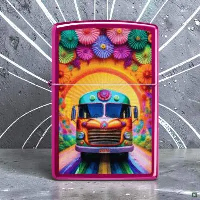 Produktbild: Zippo 60007849 Partybus Candy Raspberry Color Image Szene