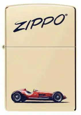Produktbild: Zippo 60007858 Retro Racing Car Roadster Champagne Frontansicht