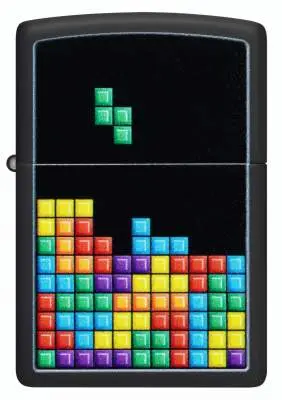 Produktbild: Zippo 60007861 Block-Spiel Game Black Matte Color Image Frontansicht