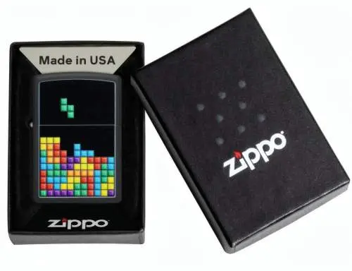 Produktbild: Zippo 60007861 Block-Spiel Game Black Matte Color Image Verpackung