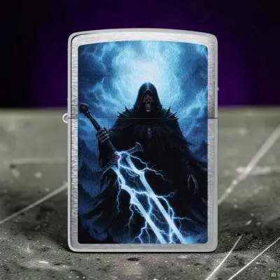 Produktbild: Zippo 60007863 Soul Reaper Brushed Chrome Szene