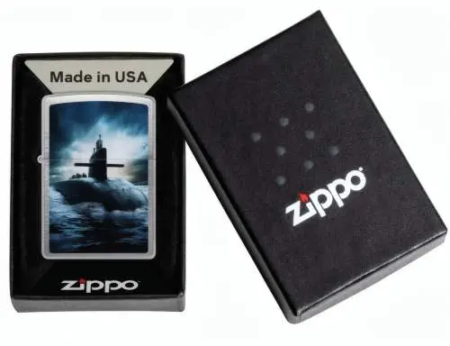 Produktbild: Zippo 60007867 Submarine U-Boot Linen Weave Color Image Verpackung