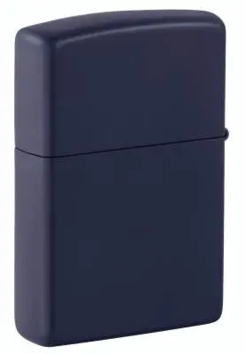 Produktbild: Zippo 60007894 Reaper Skull Navy Matte Black Light Rückseite