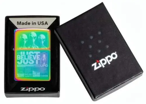 Produktbild: Zippo 60007915 Just Believe Multi Color Spectrum Verpackung