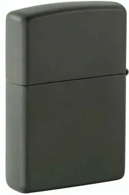 Produktbild: Zippo 60007921 Deer Hirsche Green Matte Laser Engrave Rückseite