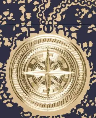 Produktbild: Zippo 60007922 Antique Talisman Kompass Navy Matte Laser Engrave Frontausschnitt