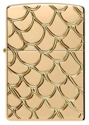 Produktbild: Zippo 60007927 Armor Case Deep Carved Snake Skin vorne