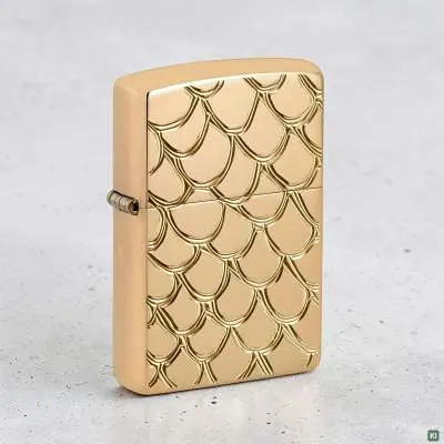 Produktbild: Zippo 60007927 Armor Case Deep Carved Snake Skin Szene