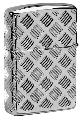 Produktbild: Zippo 60007928 Armor Case Diamond Plate hinten