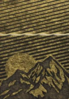 Produktbild: Zippo 60007936 Mountain Antique Brass – gravierte Berge im Lustre-Design Frontausschnitt