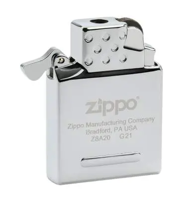 Produktbild: ZIPPO 65801 Yellow Flame Butan Gaseinsatz mit Feuersteinrad seitlich