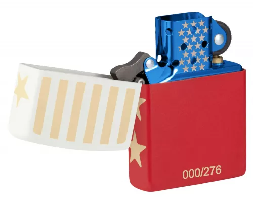 Produktbild: Zippo America’s 250th Anniversary Collectible offen