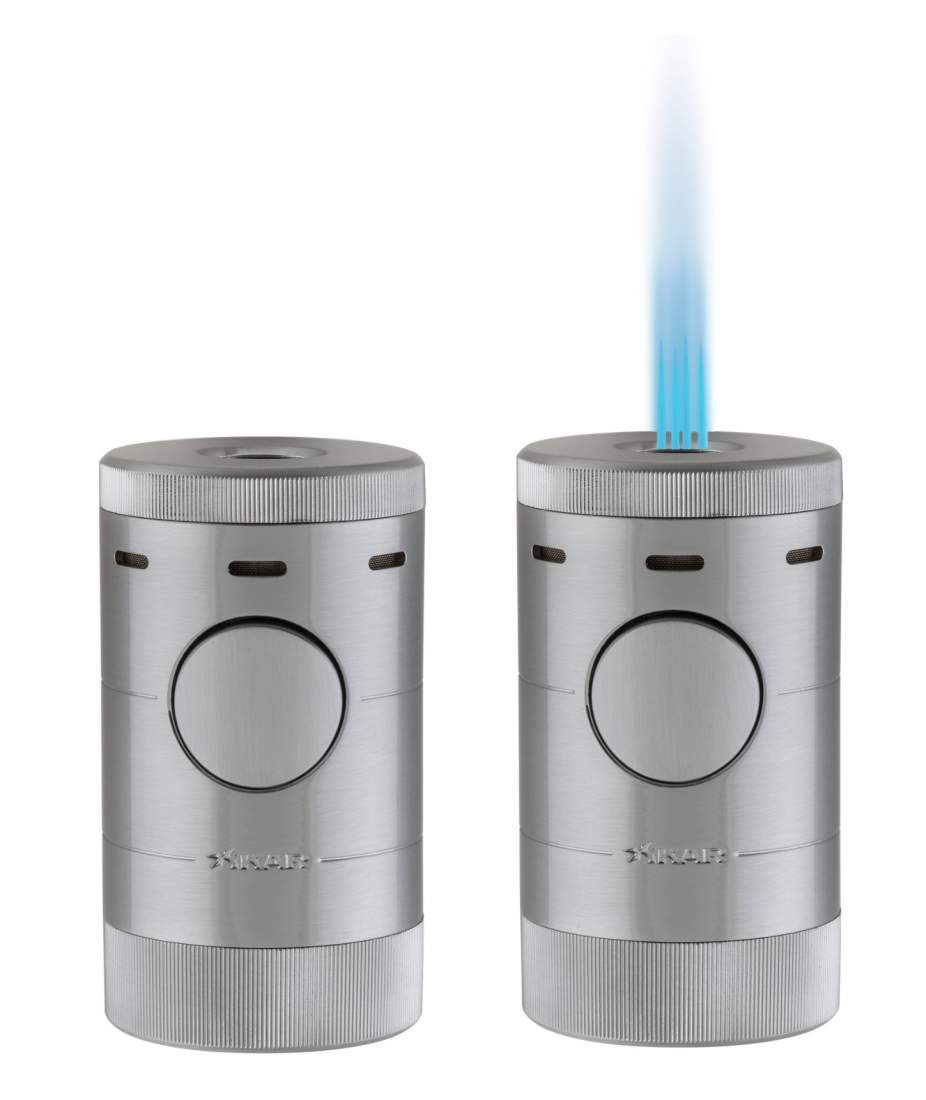Produktbild: Xikar Volta Tisch-Feuerzeug silber 1569bk
