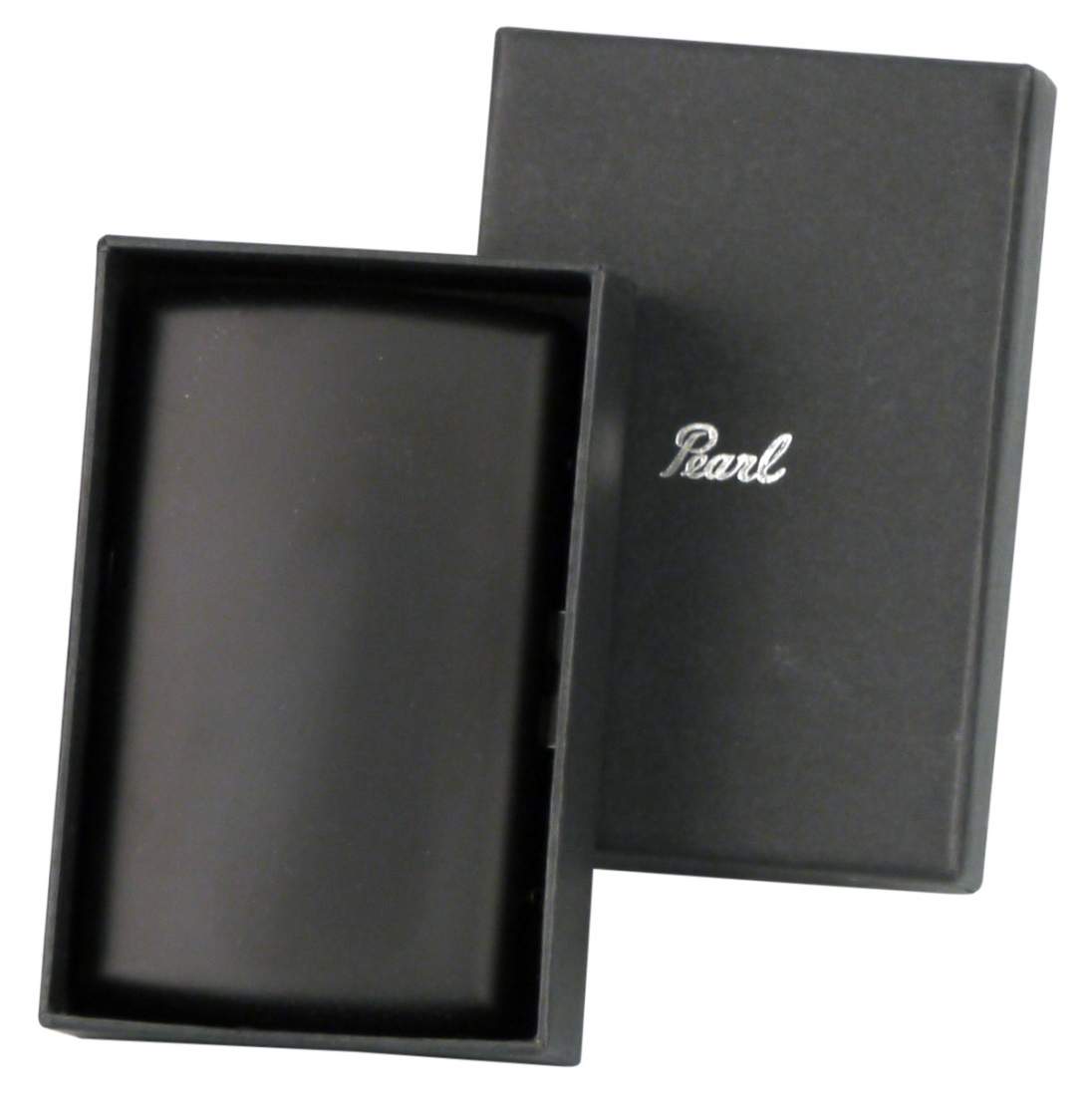 Produktbild: Zigarettenetui Pearl Metall schwarz matt 12er