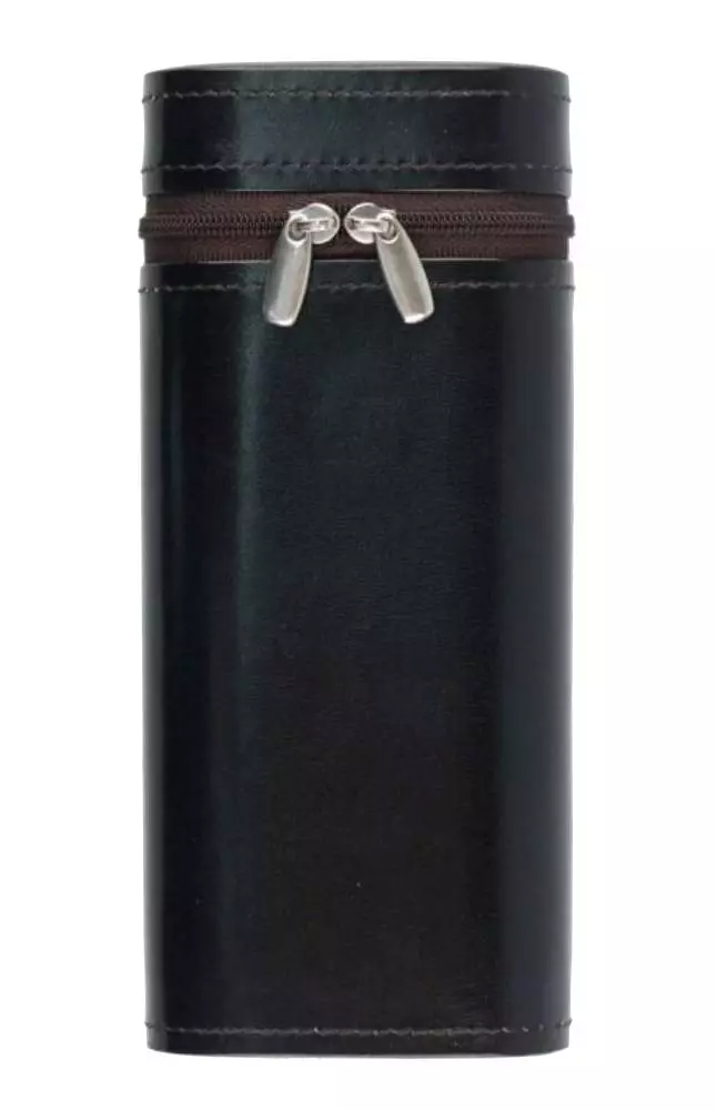 Zigarren Etui Leder schwarz für 3 Zigarren (Churchill / Lonsdale)