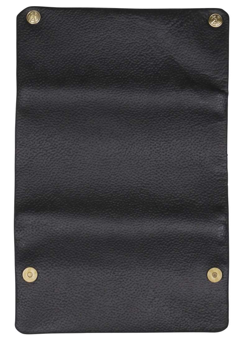 Produktbild: Kavatza Classic Leder schwarz Tabaktasche Drehertasche Tabakbeutel