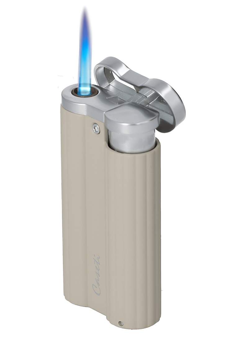 Produktbild: Caseti Paris Jet Feuerzeug grau-beige matt 281103 Flamme