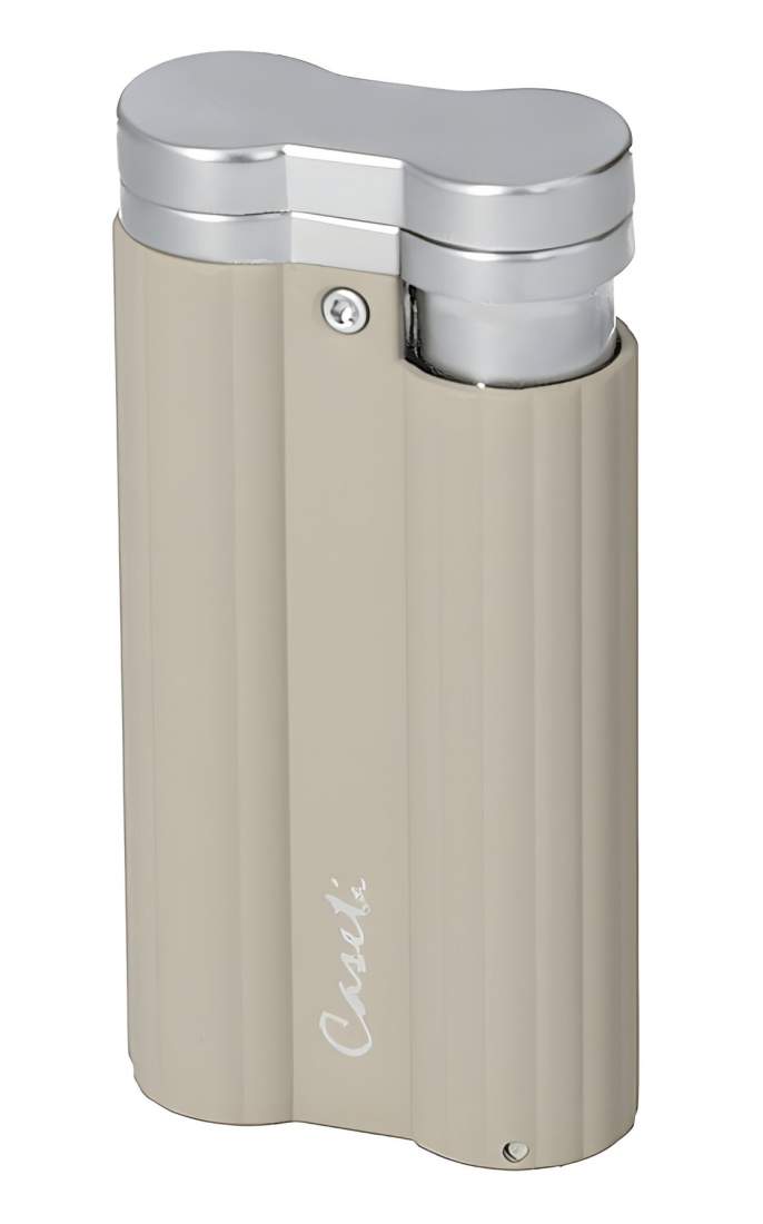 Produktbild: Caseti Paris Jet Feuerzeug grau-beige matt 281103
