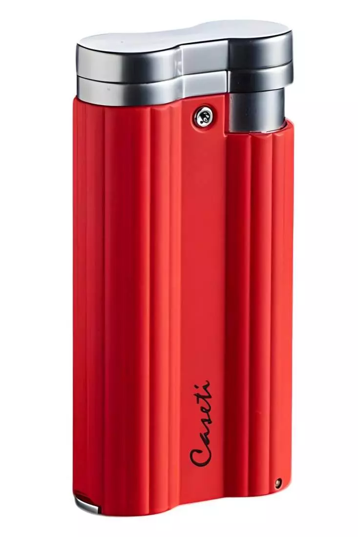 Produktbild: Caseti Paris Jet Feuerzeug rot matt 281105 vorne