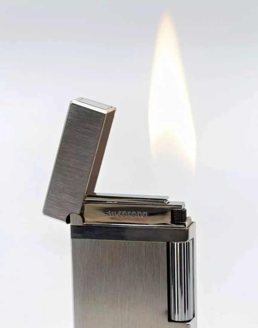 Artikelbild: IM Corona Double Corona 69-3319 Chrom Haarlinien Doppelflamme Produktbild: IM Corona Double Corona 69-3319 Chrom Haarlinien Doppelflamme