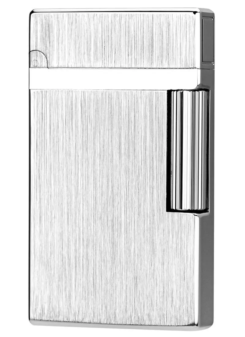 Artikelbild: IM Corona Double Corona 69-3319 Chrom Haarlinien Zigarrenfeuerzeug Produktbild: IM Corona Double Corona 69-3319 Chrom Haarlinien Zigarrenfeuerzeug